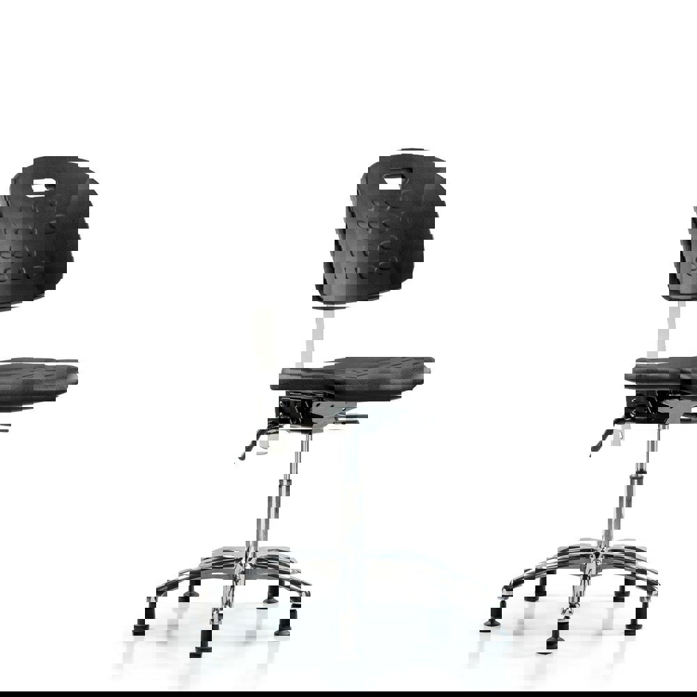 Task Chair: Polyurethane, Black